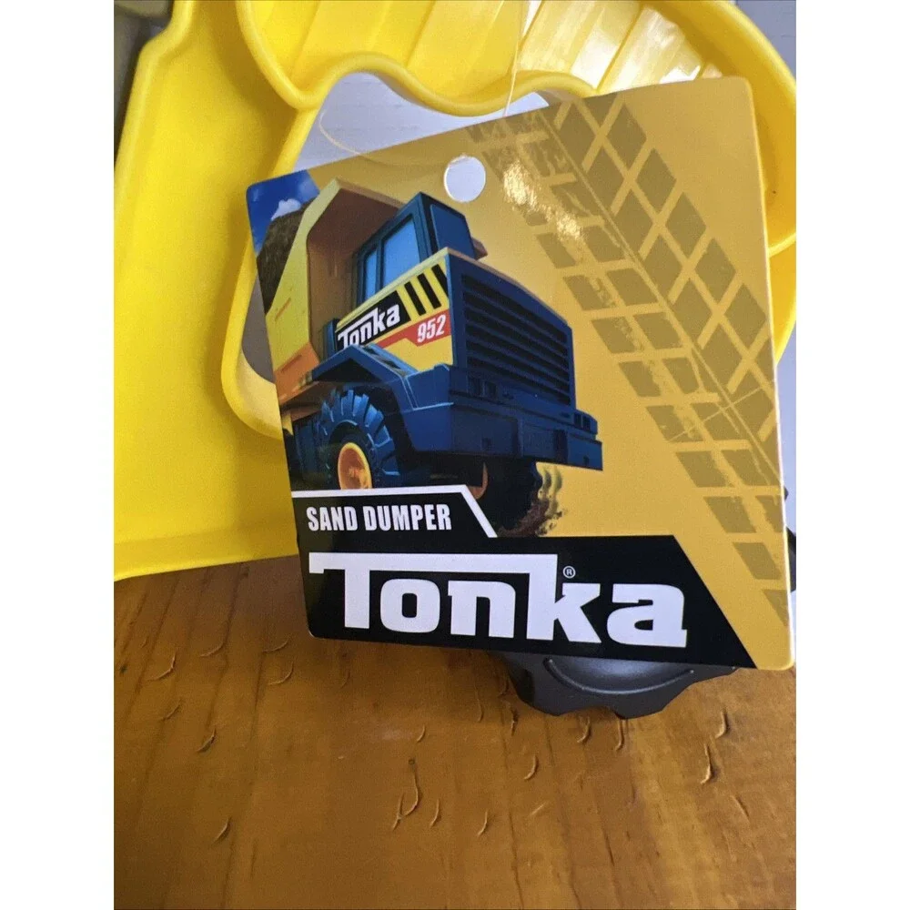 Tonka 952 Sand Dumper‎ Truck Yellow Gray Plastic Toy Hasbro 2024 New